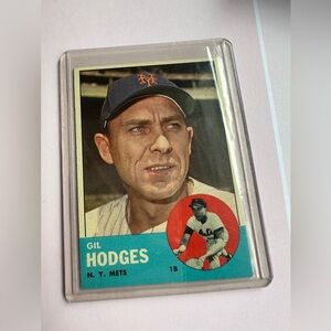 1963 Topps Gil Hodges #245